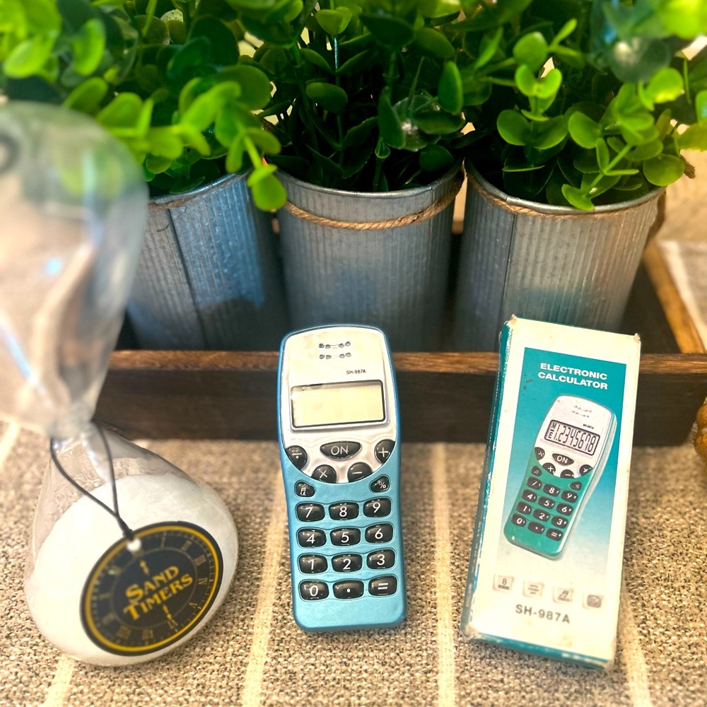 🔥NiB CellPhone Electronic Calculator